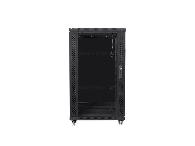 RACKSKÅP 19" FRISTÅENDE 22U/600X800 (FLAT PACK) SVART LANBERG (FLAT PACK)