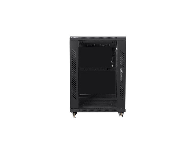 RACKSKÅP 19" FRISTÅENDE 15U/600X800 (FLAT PACK) SVART LANBERG (FLAT PACK)