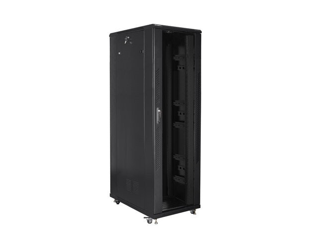 RACKSKÅP 19" FRISTÅENDE 42U/800X1200 (FLAT PACK) SVART LANBERG (FLAT PACK)