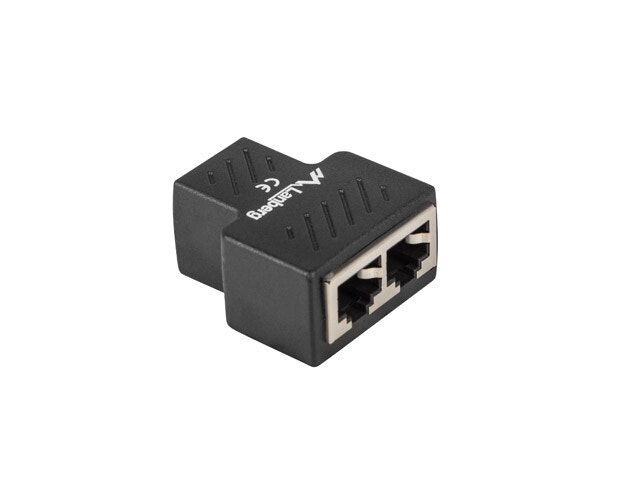 RJ45 INLINE-KOPPLARE RJ45->2XRJ45 SKÄRMAD LANBERG