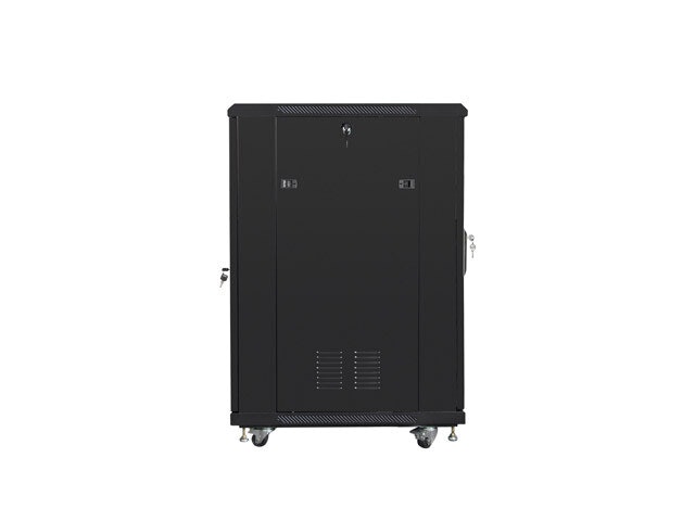 RACKSKÅP 19" FRISTÅENDE 22U/600X800 (FLAT PACK) SVART LANBERG (FLAT PACK)