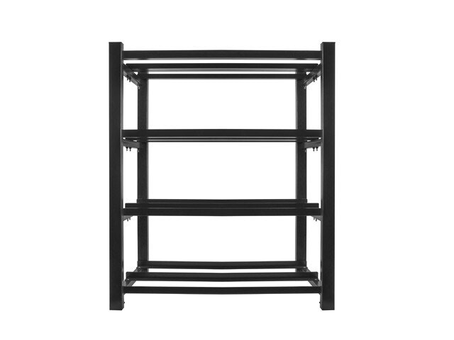BATTERIRAM FÖR UPS 830X454 2 RADER 4 NIVÅER (8 HYLLPLAN) (FLAT PACK) SVART LANBERG