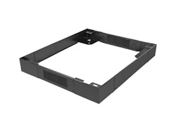 SOCKEL FÖR 800X800 FRISTÅENDE SKÅP (FF01 & FF02-SERIEN) SVART LANBERG