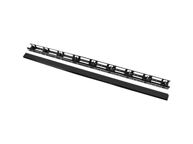 VERTIKAL KABELHANTERINGSPANEL 42U FÖR 19" FRISTÅENDE SKÅP 2ST SVART LANBERG