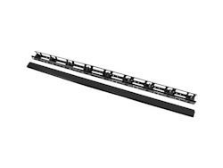 VERTIKAL KABELHANTERINGSPANEL 42U FÖR 19" FRISTÅENDE SKÅP 2ST SVART LANBERG