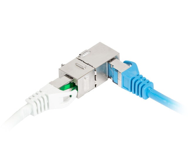 GENOMGÅNG KEYSTONE-KONTAKT RJ45->RJ45 CAT.5E FTP 90 LANBERG