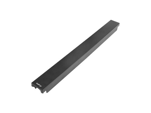 19" SNABBMONTERAD BRANDSKYDDAD BLINDPANEL AV PLAST 1U SVART LANBERG