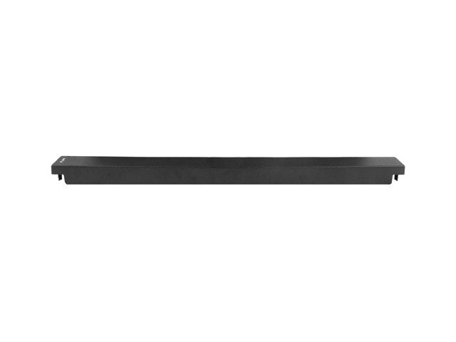 19" SNABBMONTERAD BRANDSKYDDAD BLINDPANEL AV PLAST 1U SVART LANBERG