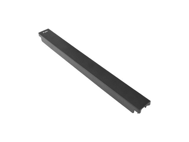 19" SNABBMONTERAD BRANDSKYDDAD BLINDPANEL AV PLAST 1U SVART LANBERG