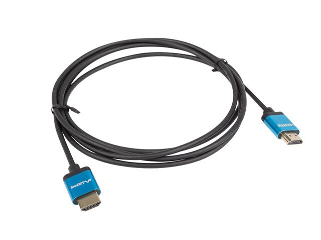 HDMI M/M V2.0 KABEL 1M 4K SVART SLIM LANBERG