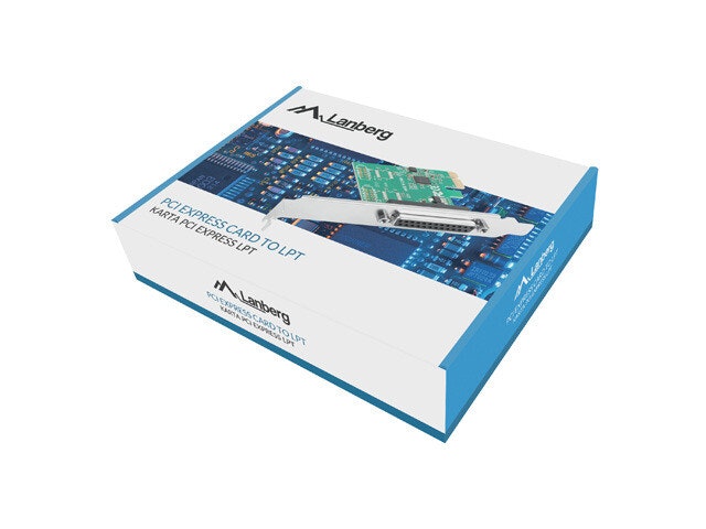 PCI EXPRESS X1-KORT->1X LPT 25PIN LÅGPROFIL LANBERG