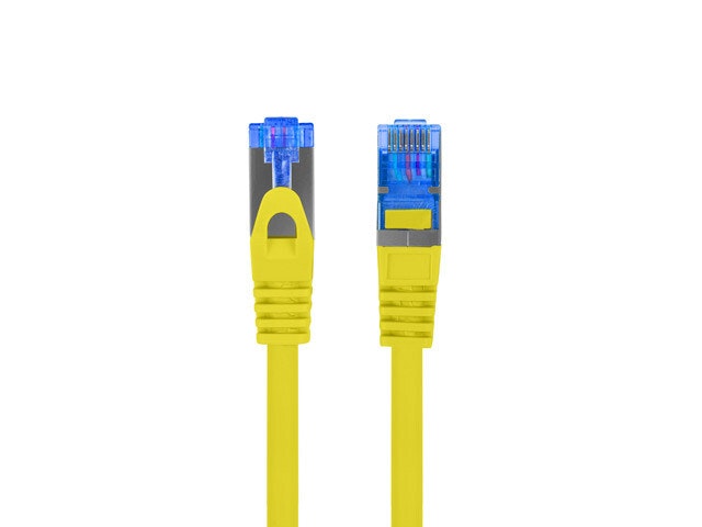 PATCHKABEL CAT.6A S/FTP LSZH CCA 1M GUL FLUKE PASSED LANBERG