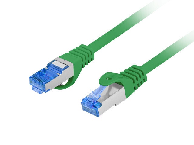 PATCHKABEL CAT.6A S/FTP LSZH CCA 1,5M GRÖN FLUKE PASSERADE LANBERG