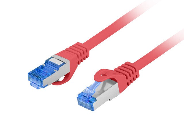PATCHKABEL CAT.6A S/FTP LSZH CCA 2M RÖD FLUKE PASSERADE LANBERG