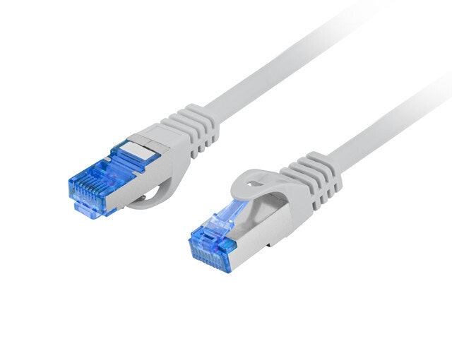 PATCHKABEL CAT.6A S/FTP LSZH CCA 2M GRÅ FLUKE PASSED LANBERG