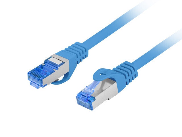 PATCHKABEL CAT.6A S/FTP LSZH CCA 10M BLÅ FLUKE PASSERADE LANBERG