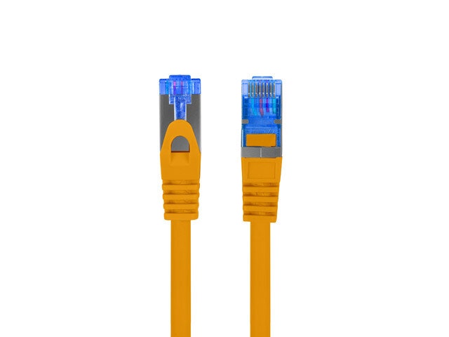 PATCHKABEL CAT.6A S/FTP LSZH CCA 10M ORANGE FLUKE PASSED LANBERG