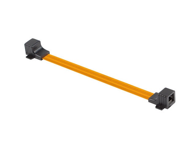 RJ45 INLINE-KOPPLARE SMAL FÖNSTERKABEL 23CM LANBERG