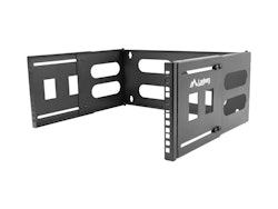 VIKBART FÄSTE VÄGGMONTERAT 19" 4U 497X400/240 SVART LANBERG