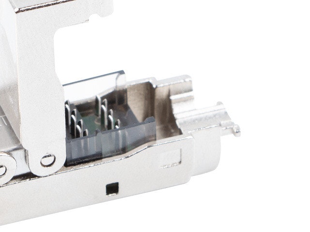 2X RJ45 CAT6A FTP PLUGG 8P8C VERKTYGSLÖS ADAPTER LANBERG