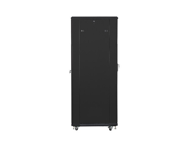 RACKSKÅP 19" FRISTÅENDE 42U/800X800 (FLAT PACK) MED NÄTDÖRR SVART LANBERG