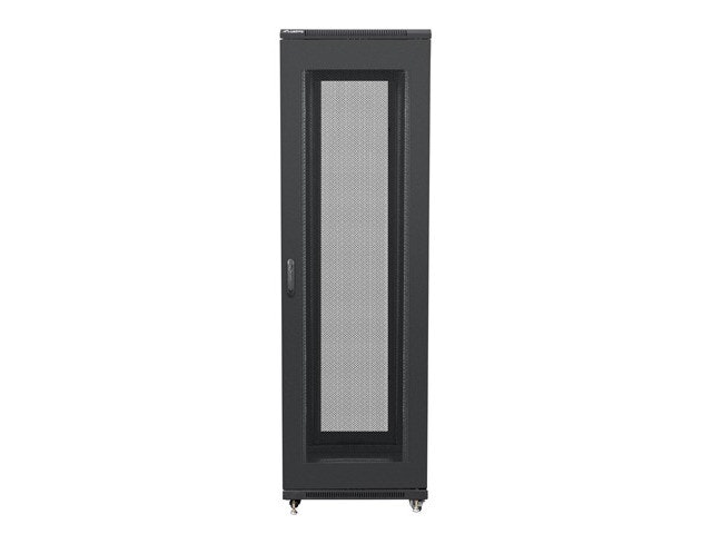 RACKSKÅP 19" FRISTÅENDE 42U/600X800 (FLAT PACK) MED NÄTDÖRR SVART LANBERG