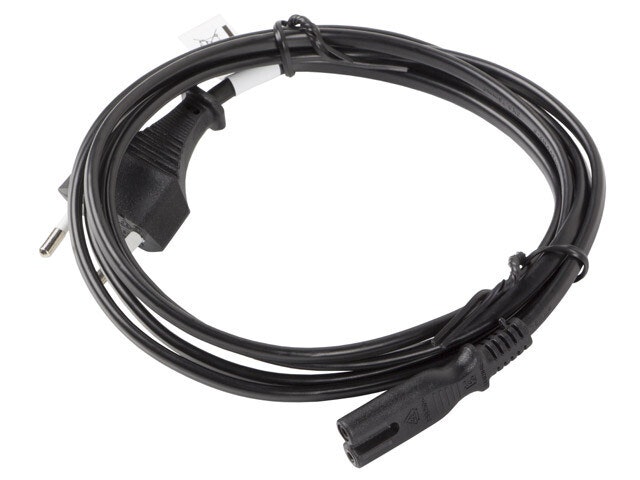 undefinedCEE 7/16->IEC 320 C7 EURO (RADIO) NÄTSLADD 3M VDE SVART LANBERGundefined
