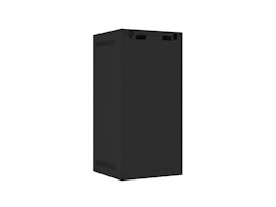 RACKSKÅP 10" VÄGGMONTERAT 12U/280X310 FÖR SJÄLVMONTERING MED METALLDÖRR SVART LANBERG (FLAT PACK)
