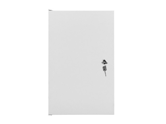 RACKSKÅP 10" VÄGGMONTERAT 9U/280X310 FÖR SJÄLVMONTERING MED METALLDÖRR GRÅ LANBERG (FLAT PACK)