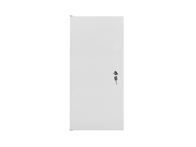 RACKSKÅP 10" VÄGGMONTERAT 12U/280X310 FÖR SJÄLVMONTERING MED METALLDÖRR GRÅ LANBERG (FLAT PACK)