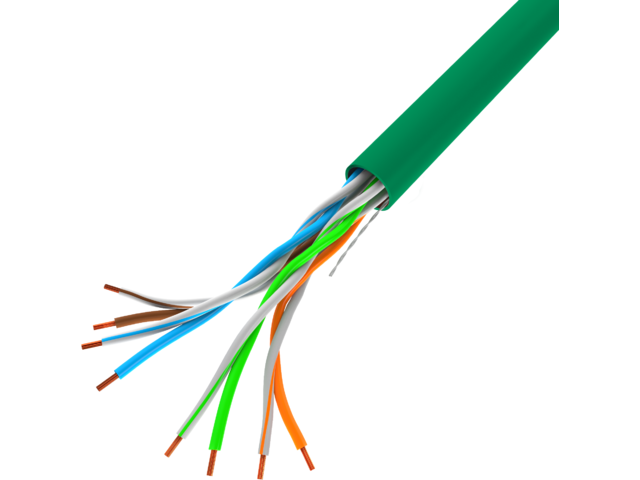 LAN KABEL UTP 305M SOLID CCA GRÖN LANBERG