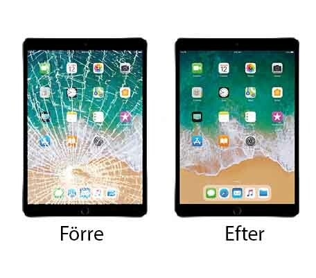 iPad 7 Glas Touch Screen Reparation