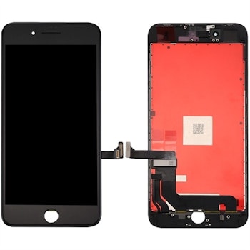 Svart iPhone 7 LCD Skärm i hög kvalitet svart