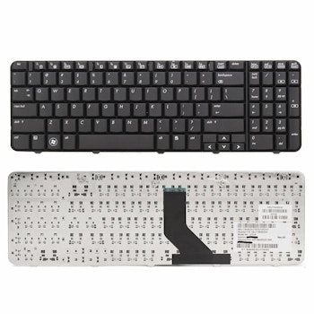 Tangentbord Compaq CQ60  WA1 A2UK 90.4AH07. 496771-031 Engliskt layout