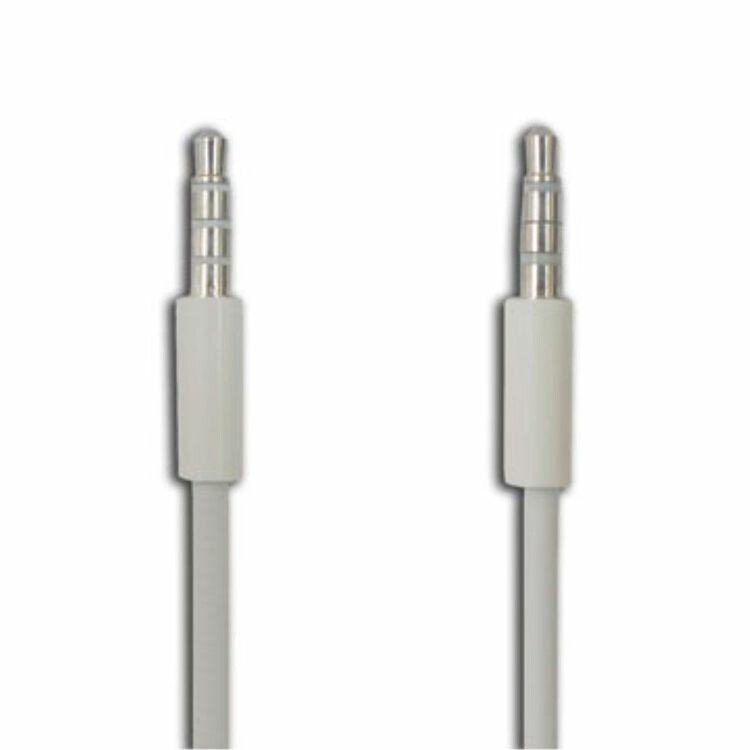 Deltaco stereo kabel  2.5mm hane  2.5mm hane