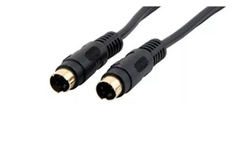 DELTACO S-Video kabel, MiniDIN4ha-ha 1,5m