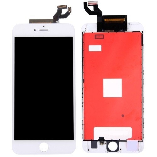 iPhone 6s Plus Glas LCD Display Skärm Vit