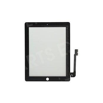 iPad 3:e gen A1416, A1430, A1403 OEM iPad 3 Glas -Svart