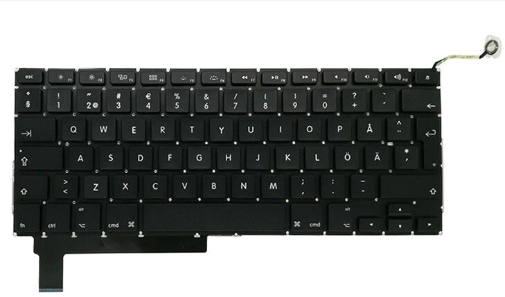 Macbook Pro 15"" A1286 2009-2012 svenskt tangenbord