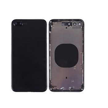 iPhone 8 Plus Baksida med Ram Svart