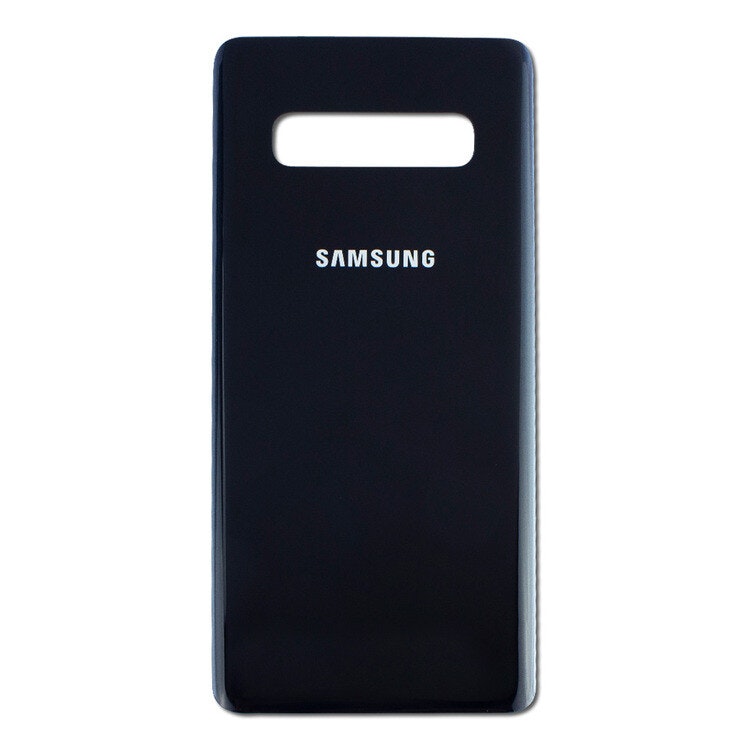 Samsung Galaxy S10 G973f Bak Glas Batteri lucka Svart