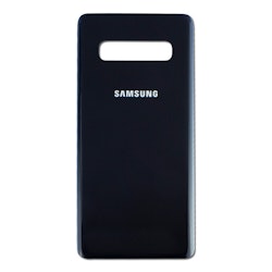 Samsung Galaxy S10 G973f Bak Glas Batteri lucka Svart