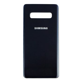 Samsung Galaxy S10 G973f Bak Glas Batteri lucka Svart