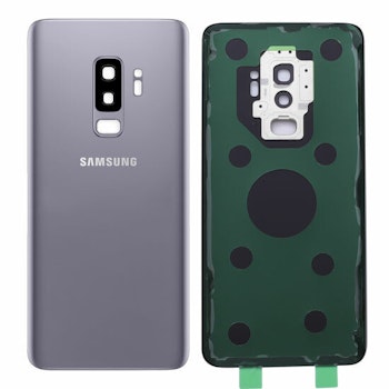 Samsung Galaxy S9 Plus G965f Bak Glas batterilucka Grå