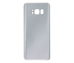 Samsung Galaxy S8 Plus G955f Bak Glas batterilucka Silver