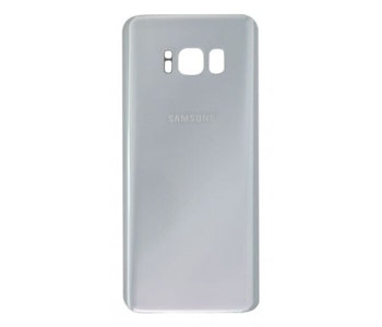 Samsung Galaxy S8 Plus G955f Bak Glas batterilucka Silver