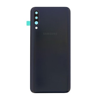 Samsung Galaxy A50 A505f Bak Glas batterilucka svart