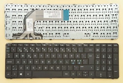 För HP Pavilion 17-e000 17-e100 Tangentbord Nordic Frame 720670-DH1 725365-DH1 BLK