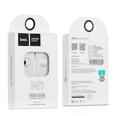 Hoco M1 Stereo Earphone White (3.5mm)