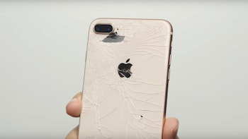 iPhone 8 Plus Glas för Baksidabyte